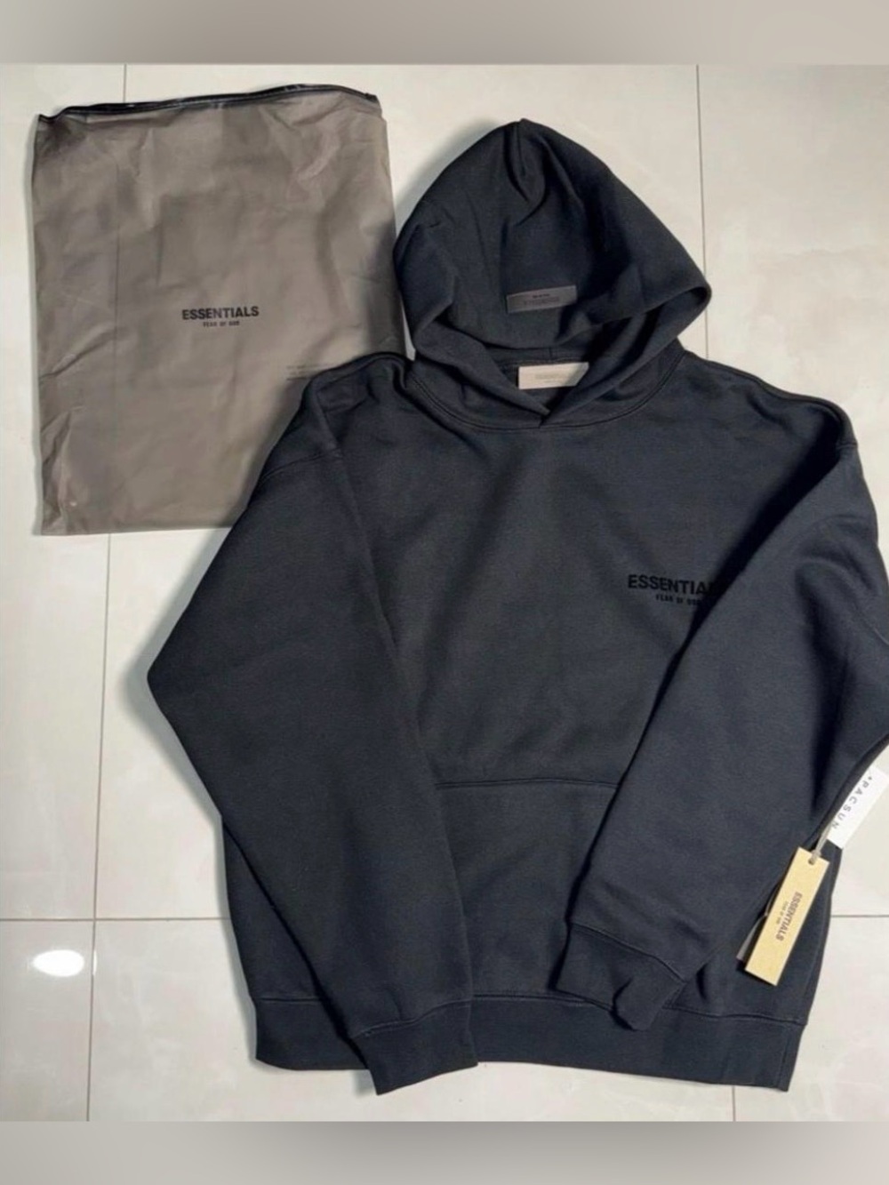 Fear-of-god Men's Black Hoodie